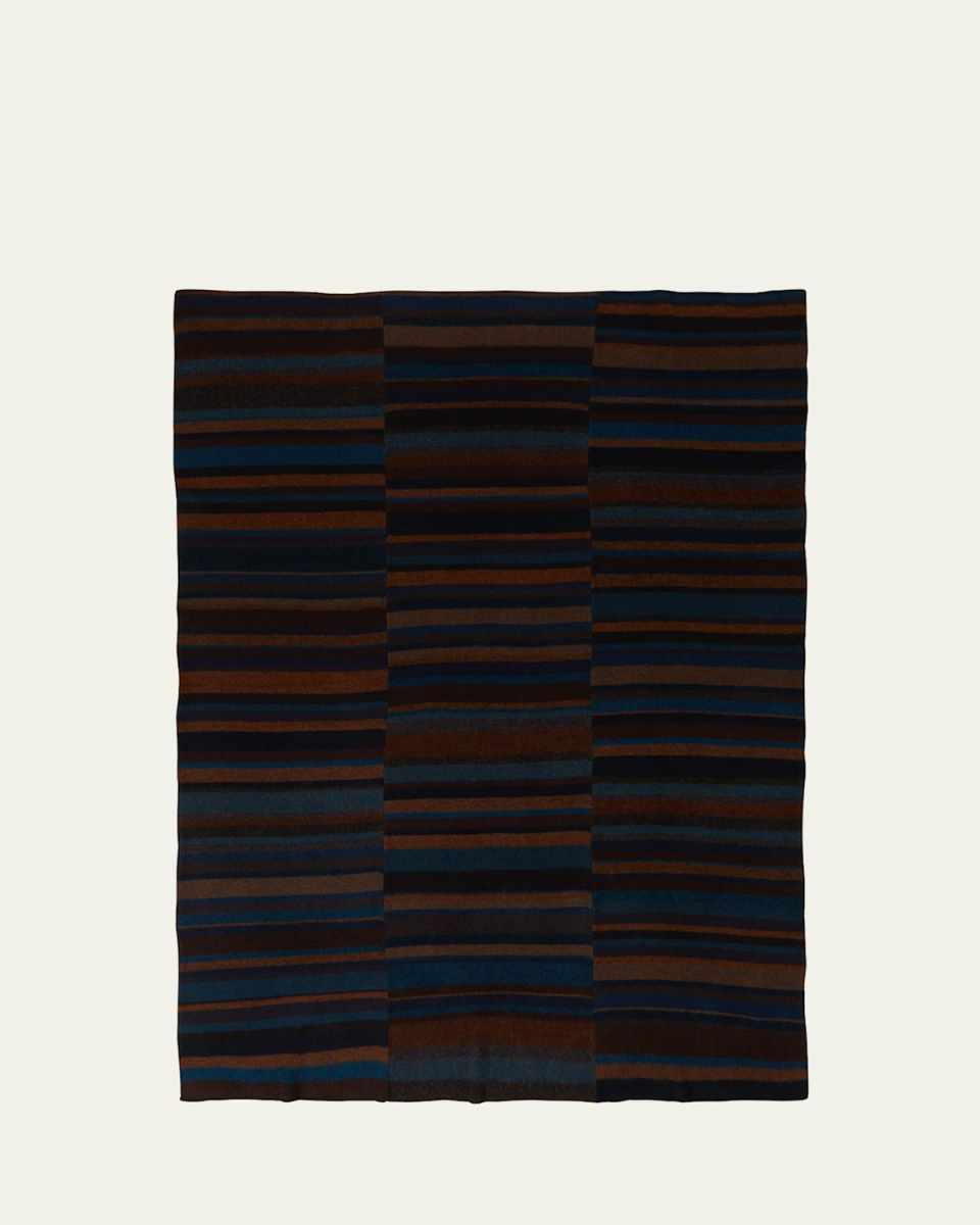 Cashmere Stripe Super Soft Blanket